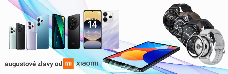 Xiaomi, augustové zľavy